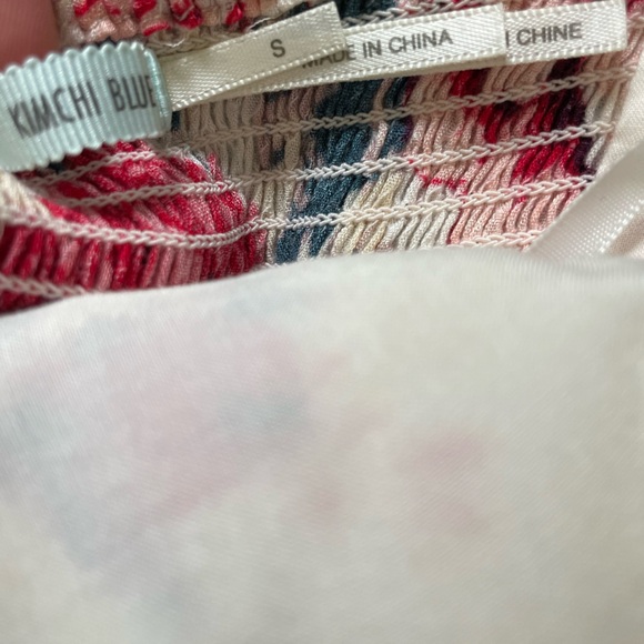 Small Urban Outfitters Strapless Dress— Fun Floral Pattern - Picture 7 of 11